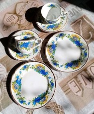 Kaffeegedeck blumenmuster gold gebraucht kaufen  Krauschwitz