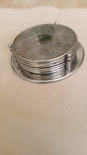 Silver plated coaster for sale  ASHBOURNE