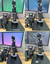 Für Thrustmaster Hotas Warthog F/A-18C Cougar 360° Drehbar 50/60/70/90/100/120mm comprar usado  Enviando para Brazil