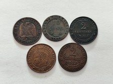 Lot pieces centimes d'occasion  La Colle-sur-Loup