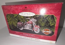 Ornamento Hallmark Keepsake colecionável - Harley Davidson Heritage Springer 1999 comprar usado  Enviando para Brazil