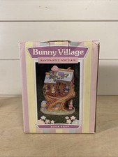 Usado, Bonito coelho vila casa livraria 1995 porcelana decoração coelhos de Páscoa E.C. comprar usado  Enviando para Brazil