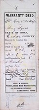Antique 1871 iowa for sale  USA