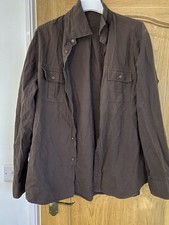 Men brown overshirt for sale  MANCHESTER