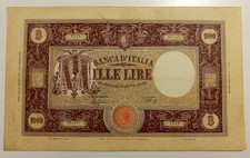 1000 lire 1943 usato  Cologno al Serio
