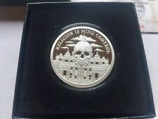 Silver Shield - 2021 1 Oz Religion Is Mind Control  - Only 1,666 - Low COA comprar usado  Enviando para Brazil
