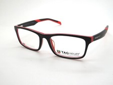 Usado, Óculos TAG HEUER Urban TH0555 002 brilhante preto-vermelho 55mm comprar usado  Enviando para Brazil