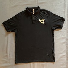Camisa polo masculina tema chaleira Next Level Apparel manga curta preta grande comprar usado  Enviando para Brazil