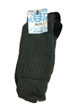 Chaussettes kaki laine d'occasion  Vars