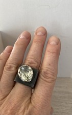 Ring silber prasiolith gebraucht kaufen  Lüneburg