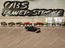 Ford F250 Crew Cab 1997 personalizado 1:64 metal fundido 4x4 OBS preto Powerstroke comprar usado  Enviando para Brazil