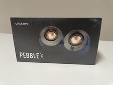 Używany, Creative Pebble X - 2.0 głośnik komputerowy USB-C z regulowanym oświetleniem RGB na sprzedaż  PL