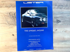 Lister jaguar xjs for sale  PRESTON