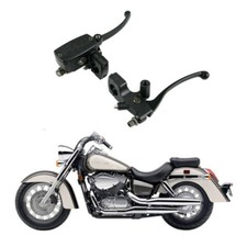 Usado, Cilindro mestre de freio guidão motocicleta 1" 25mm e alavanca de embreagem preta comprar usado  Enviando para Brazil