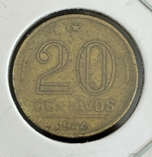 Moeda Brasil 20 centavos 1944 - Getúlio Vargas - KM# 556a - R - EB1660 comprar usado  Brasil 