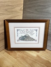 Country calligraphy framed for sale  Bel Air