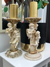Vintage resin cherub for sale  PORTLAND