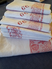 Nappe ancienne blanche d'occasion  Chablis