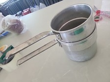 Panela de caldeira dupla de alumínio comprar usado  Enviando para Brazil