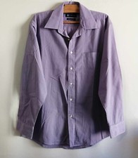 Chemise lilas coton d'occasion  Bourg-de-Thizy