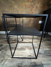 Pair black metal for sale  MANCHESTER