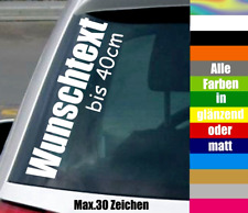 40cm wunschtext aufkleber gebraucht kaufen  Berlin
