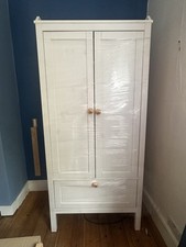 Ikea wardrobe white for sale  BRENTFORD