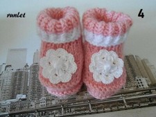 Chaussons bébé laine d'occasion  Nice-