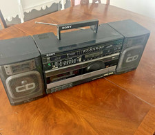 Usado, Vintage Sony CFD-444 Boombox AM/FM Cassete Estéreo Reprodutor de Disco Compacto Testado! comprar usado  Enviando para Brazil
