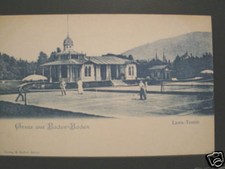 3043 AK Campo De Tenis Baden Baden Alrededor De 1900 PC comprar usado  Enviando para Brazil