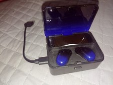 Fones de ouvido sem fio Bluetooth 5.0 à prova d'água para iPhone Android azul comprar usado  Enviando para Brazil