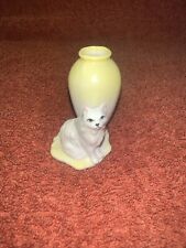 Estátua em miniatura gato estatueta palito vaso osso porcelana Japão comprar usado  Enviando para Brazil