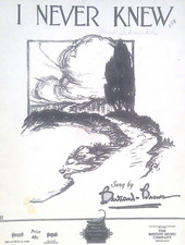 Never knew sheet for sale  Thatcher