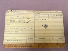 Vtg 1950 cadillac for sale  Dearborn Heights