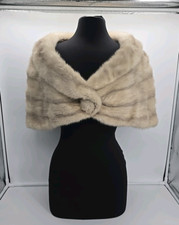 Silver mink stole for sale  Richmond