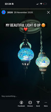 Turkish moroccan ceiling for sale  CHELMSFORD