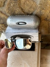 Óculos de sol Oakley Badman prata polarizado, usado comprar usado  Enviando para Brazil