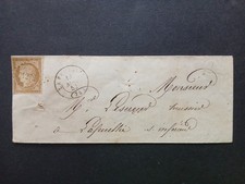 Lettre classique 1852 d'occasion  Aix-les-Bains