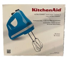 Batedeira manual KitchenAid Ultra Power 5 velocidades - Azul cristal caixa aberta comprar usado  Enviando para Brazil