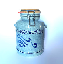 Steingut topf blau gebraucht kaufen  Haag