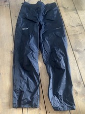 Berghaus waterproof trousers for sale  YEOVIL