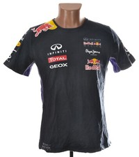 Camiseta RED BULL FORMULA 1 F1 ONE RACING ALGODÃO TAMANHO S VETTEL ERA comprar usado  Enviando para Brazil