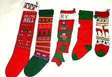 Christmas knit stockings for sale  Stuart