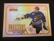 Pinnacle Freezers #3 1996-97 Select Certified Jim Carey como nuevo segunda mano  Embacar hacia Mexico
