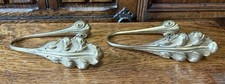 Pair vintage brass for sale  HIGH PEAK