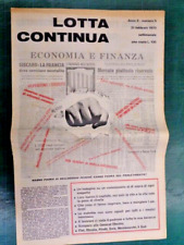 Lotta continua 1970 usato  Soliera