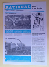 Rational rübenroder prospekt gebraucht kaufen  Ehrenberg