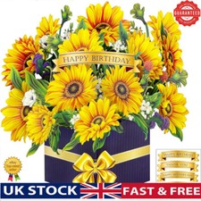 Pop sunflower greeting for sale  STOCKPORT