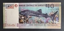 Djibouti billet francs d'occasion  Ogeu-les-Bains