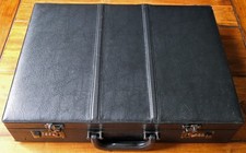 Aktenkoffer kunstleder schwarz gebraucht kaufen  Bremen
